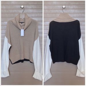 Splendid Cowl Neck Sweater XS